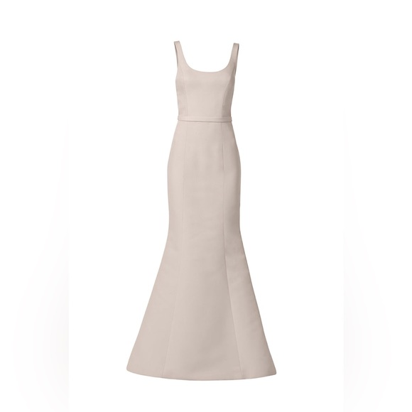 Amsale Dresses & Skirts - Amsale Bentley Bridesmaid Dress in Champagne, Size 2 w/ no alterations
